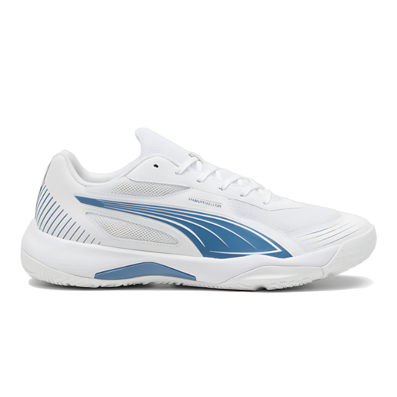 PUMA SHOE INDOOR SOLARFLASH III MN WHITE/HORIZON (AW24)