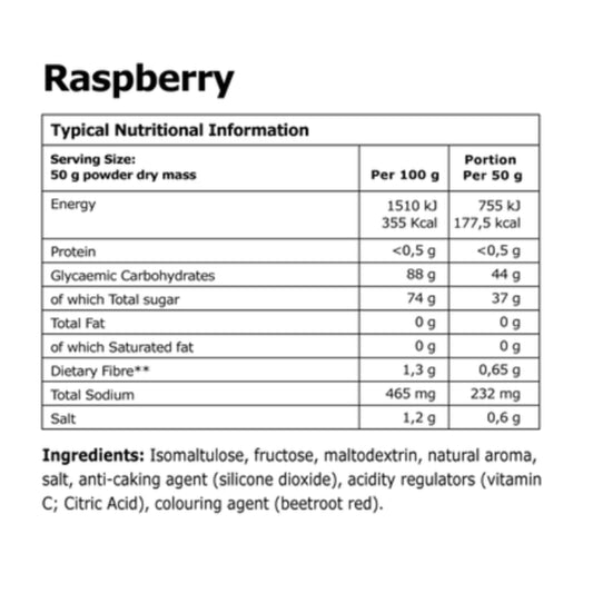 32GI ENDURE RASPBERRY TUB 900G