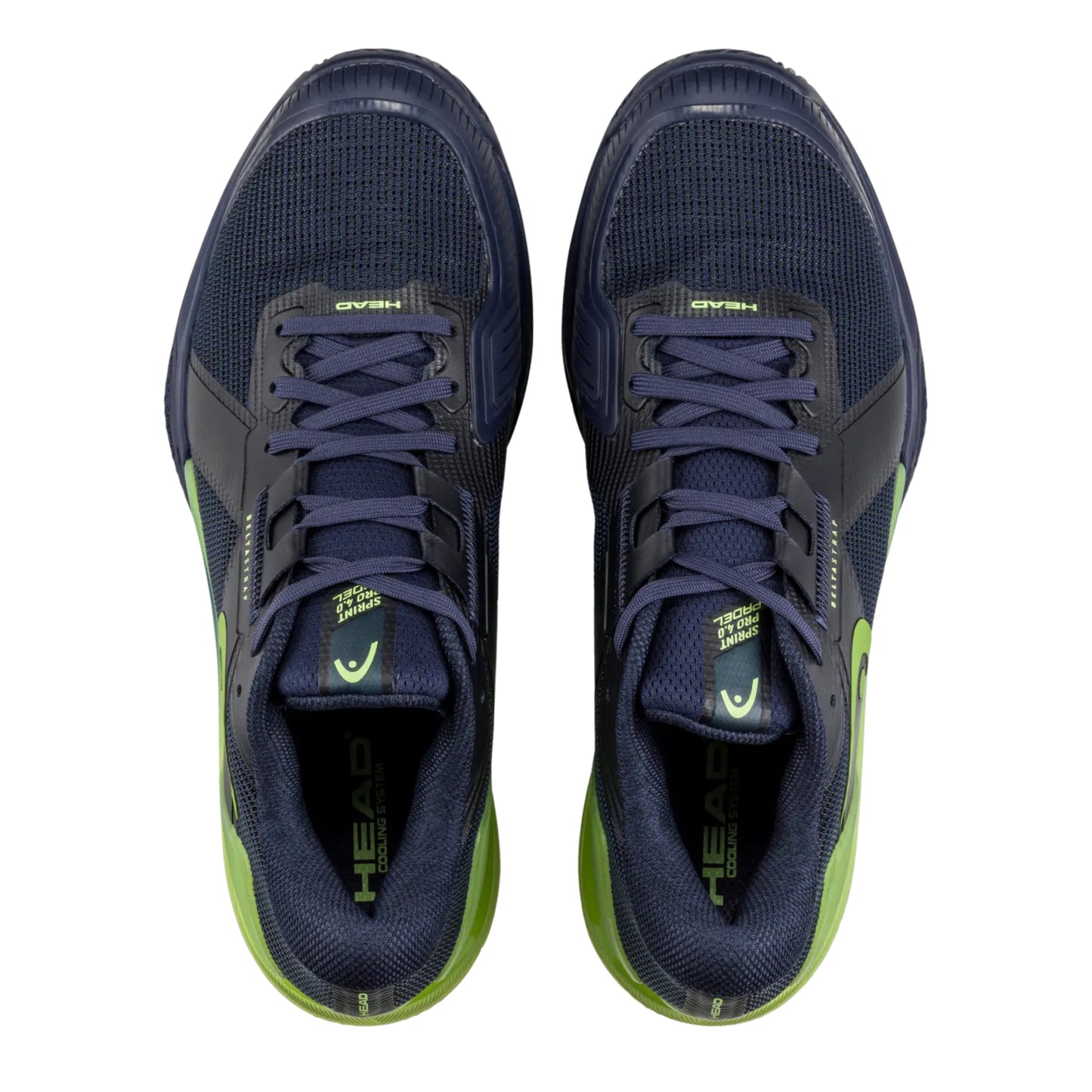 HEAD SHOE SPRINT PRO 4.0 PADEL MN NAVY/LIME (AW25)