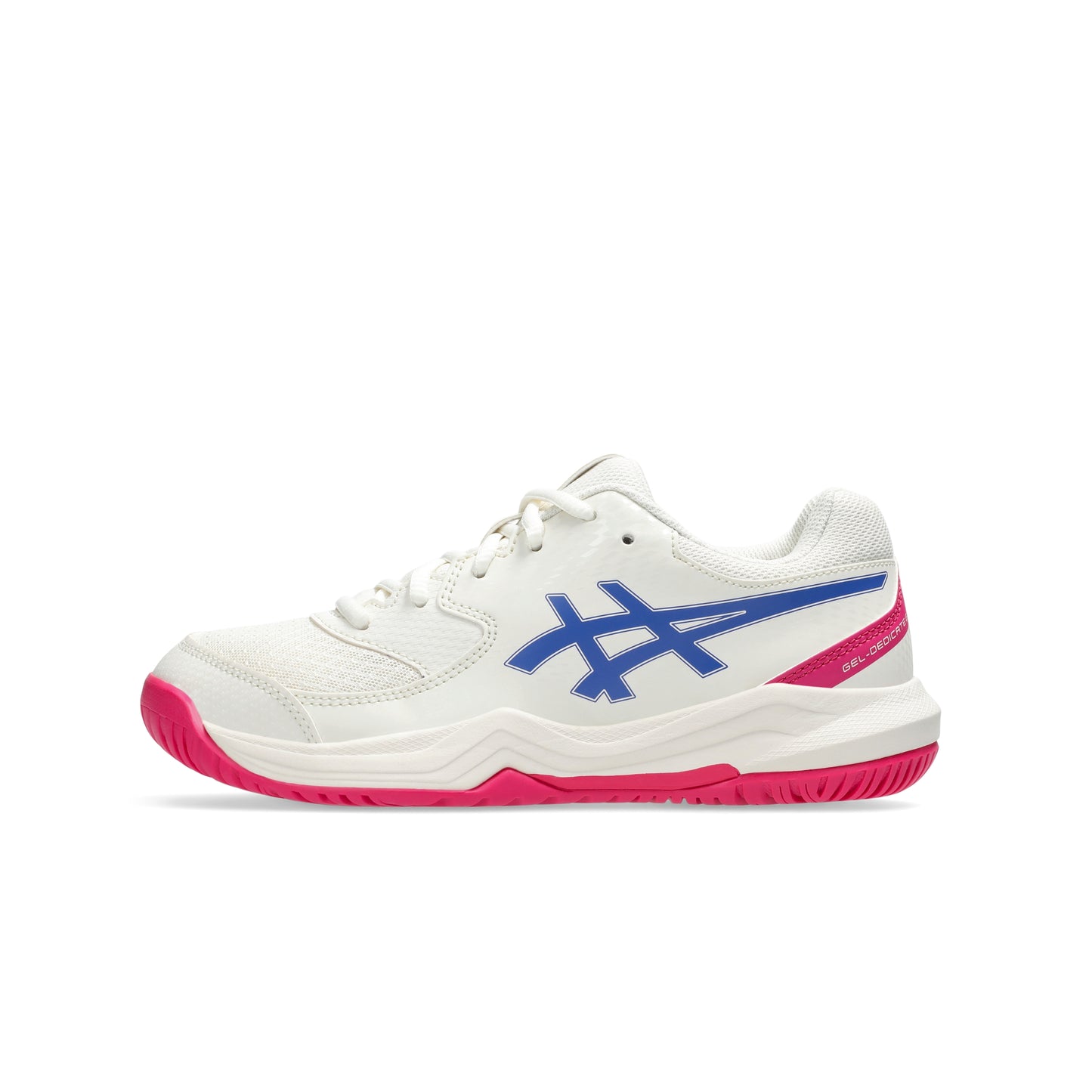 ASICS SHOE G-DEDICATE 8 KID CREAM/DARK COBALT (AW25)