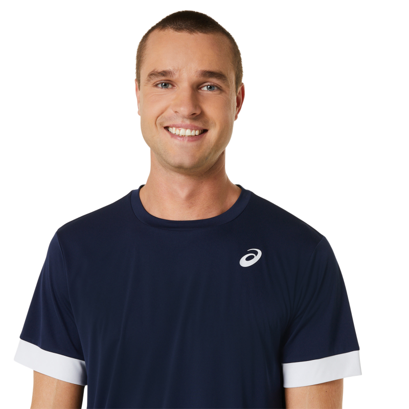 ASICS SHIRT TEE COURT SS MN MIDNIGHT/WHT (AW23) (TBD)