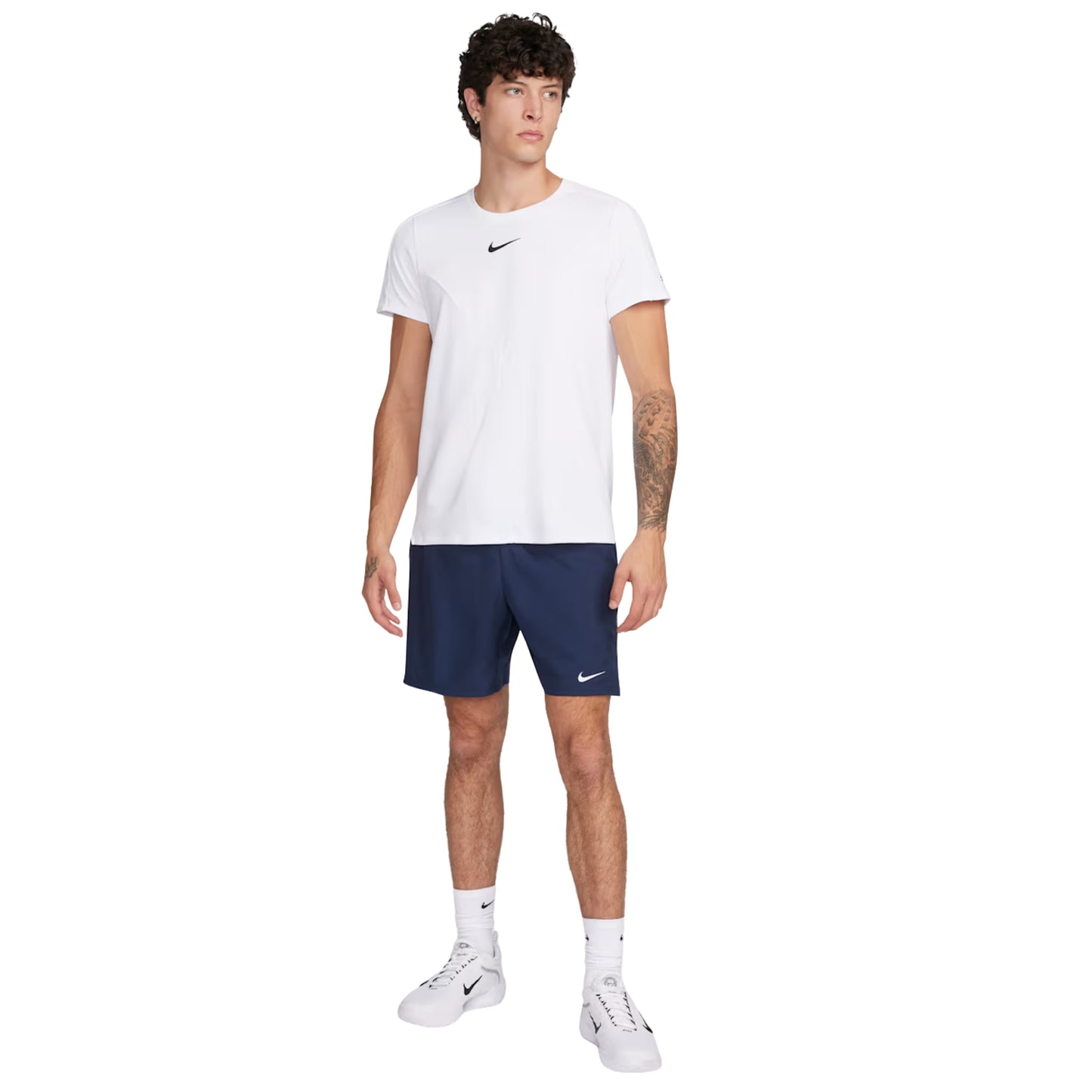 NIKE SHORT DRI-FIT VICTORY 7INCH MN OBSDIAN/WHITE (SS26)