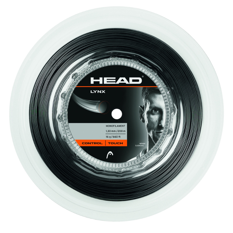 HEAD STRING LYNX 17G 1.25MM BLK REEL
