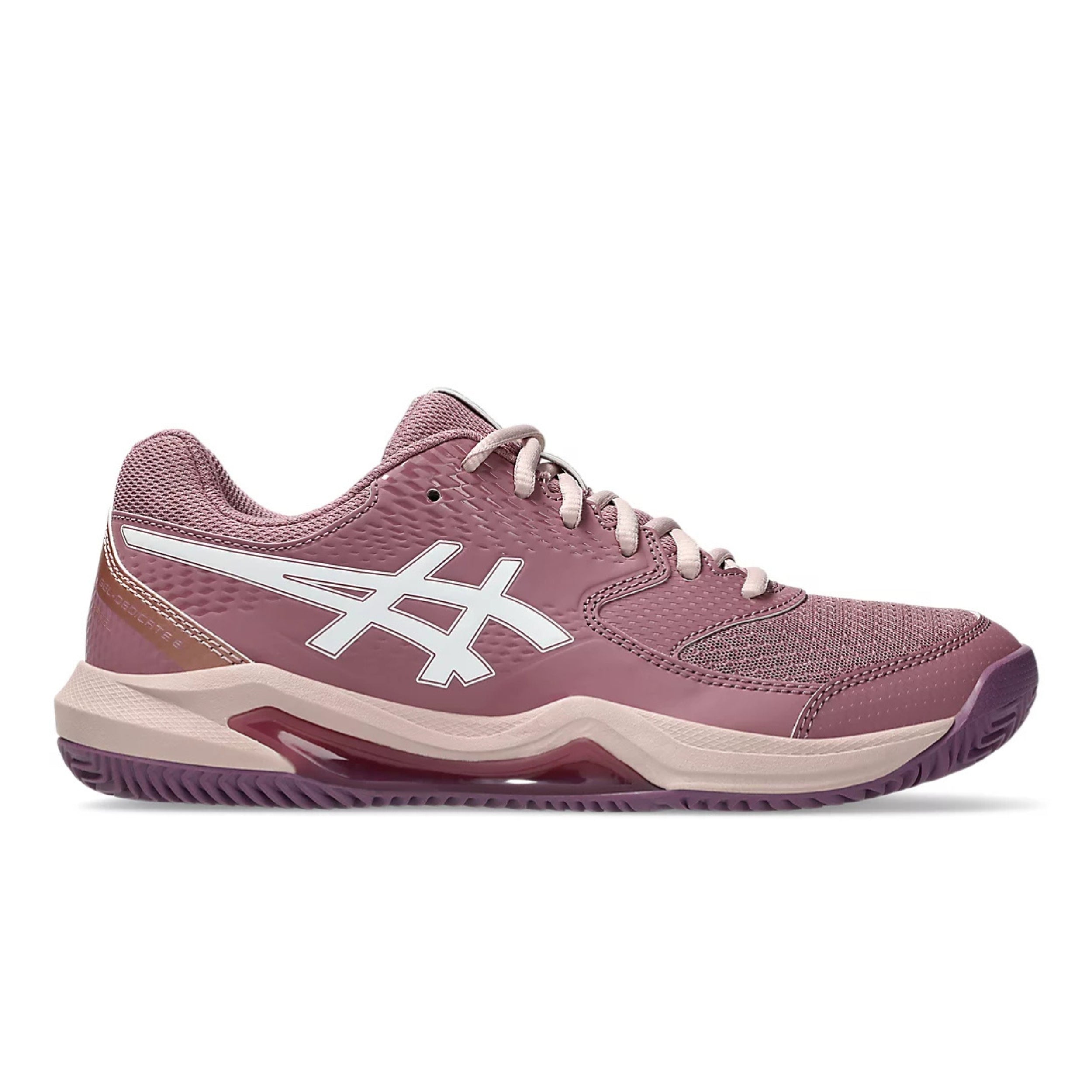 ASICS SHOE G-DEDICATE 8 PADEL WN PURPLE OXIDE/WHITE (SS25