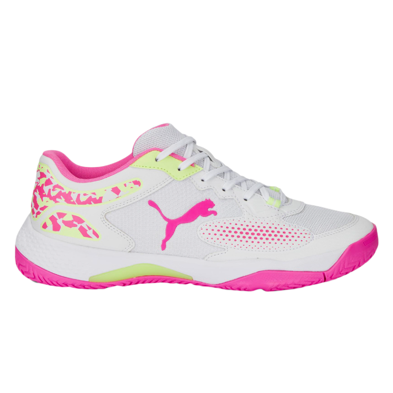 PUMA SHOE SOLARCOURT RCT WN WHITE/RAVISH/YELLOW (SS24)