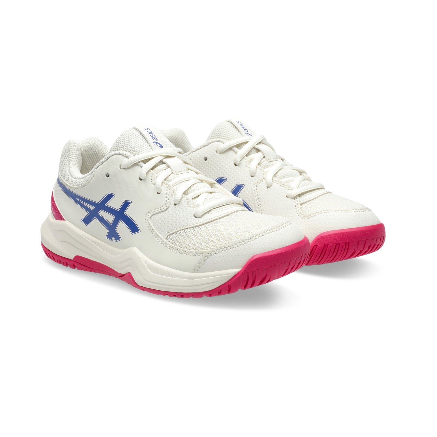 ASICS SHOE G-DEDICATE 8 KID CREAM/DARK COBALT (AW25)