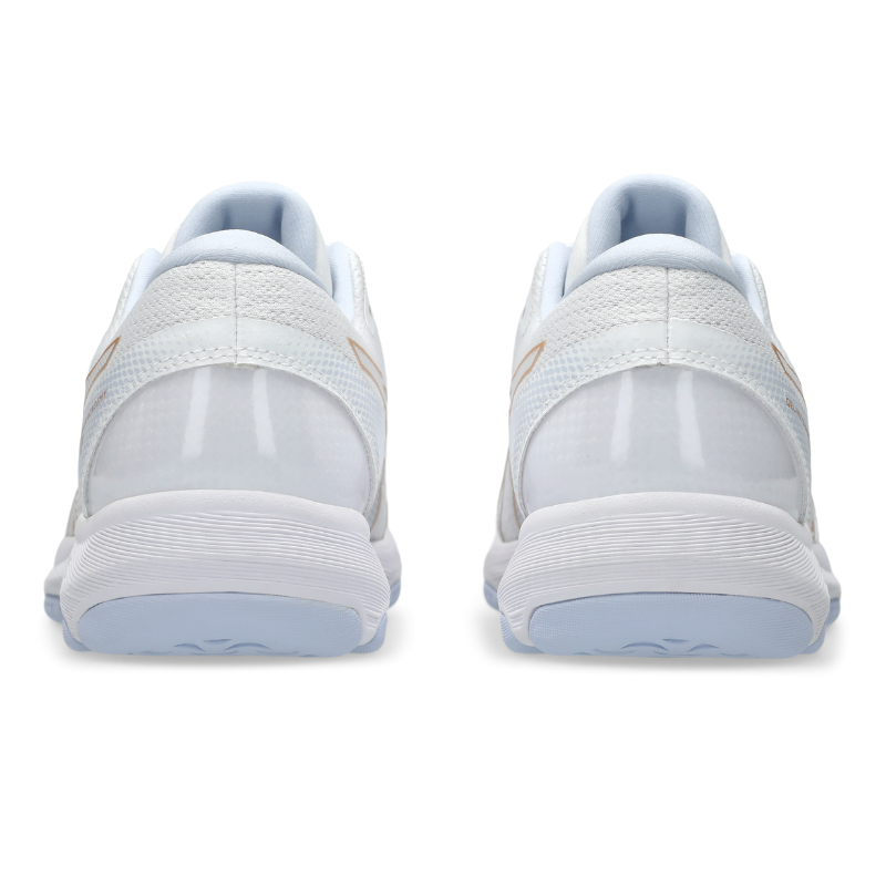 ASICS SHOE G-NETBURNER ACADEMY 10 WN WHITE/CHAMPAGNE (AW25)