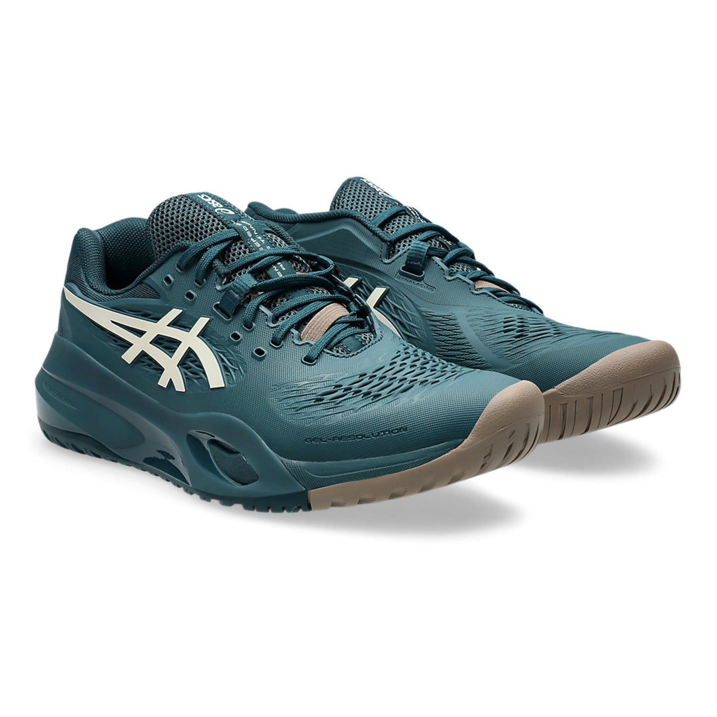 ASICS SHOE G-RESOLUTION X MN SAXON GREEN/BIRCH (SS25)