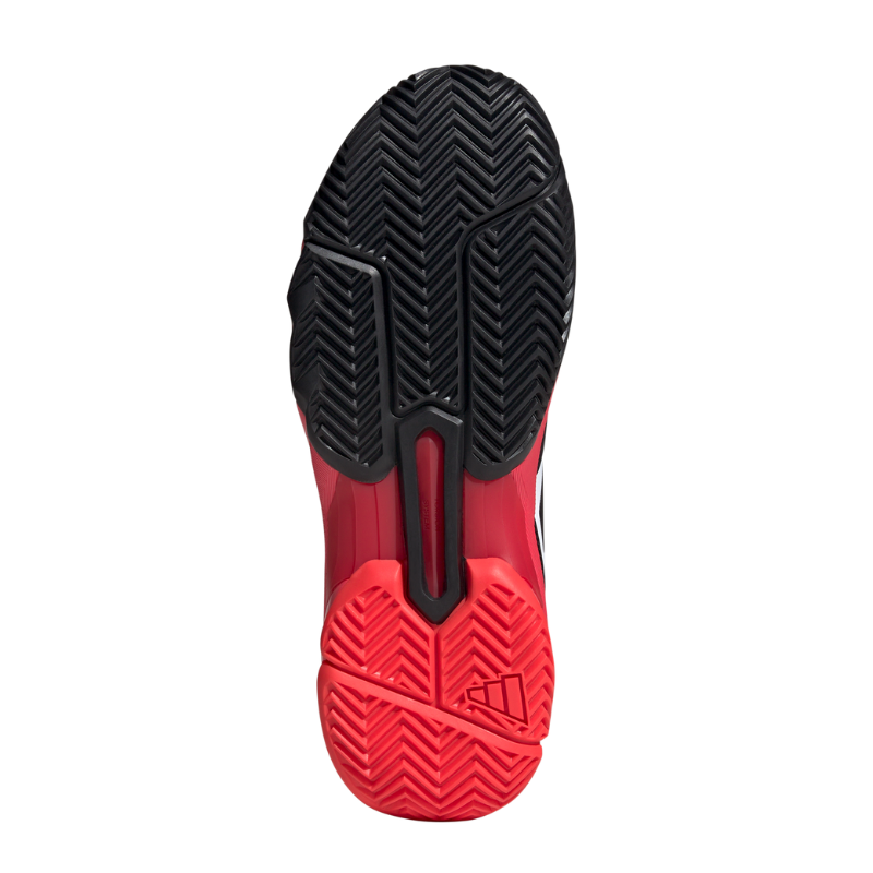 ADIDAS SHOE COURTJAM CONTROL 3 MN CLOUD WHITE/CORE BLACK/LUCID RED (SS25)