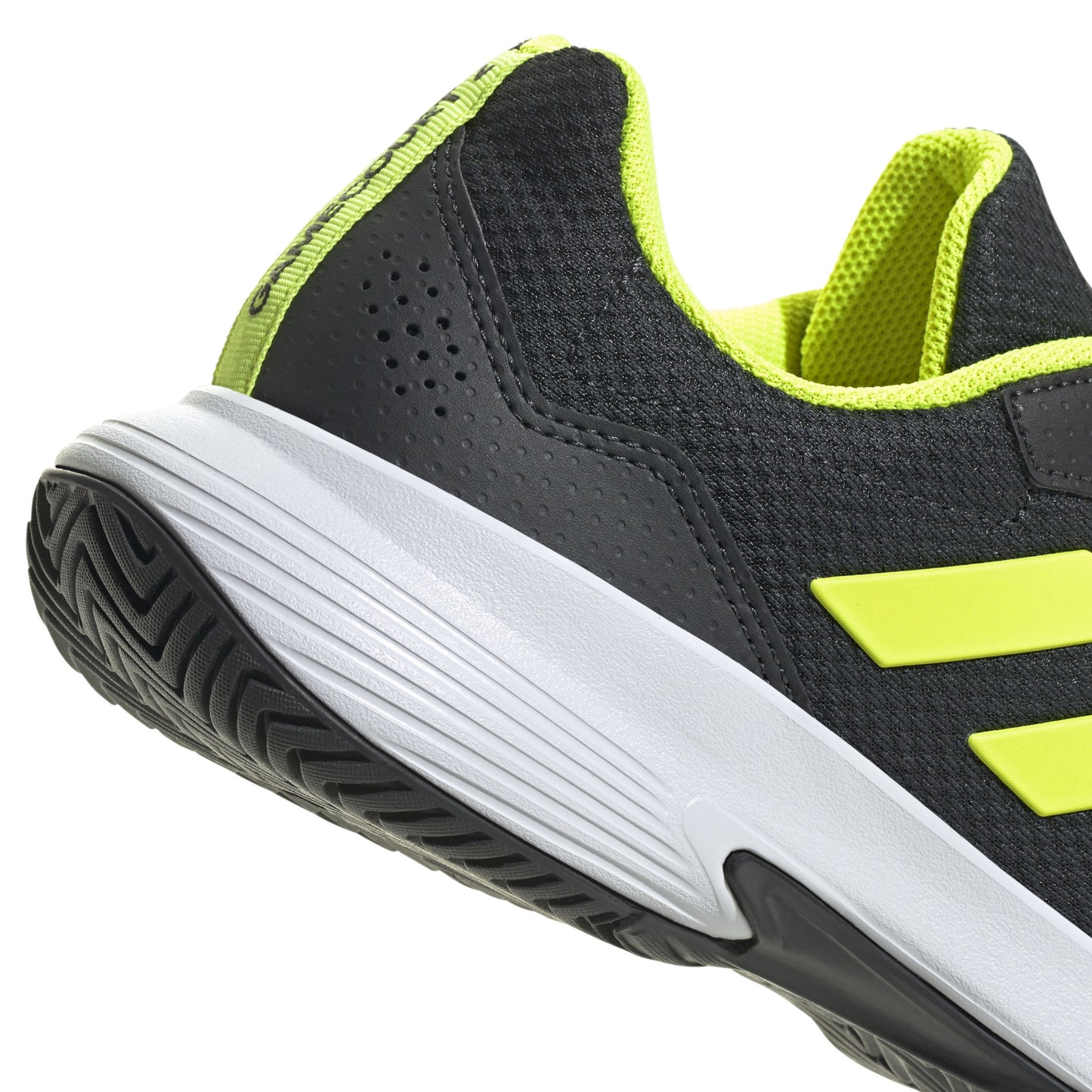 ADIDAS SHOE GAME COURT 2 MN BLACK/LUCID LEMON (SS25)