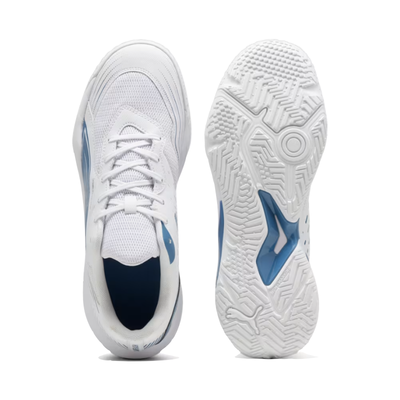 PUMA SHOE INDOOR SOLARFLASH III MN WHITE/HORIZON (AW24)
