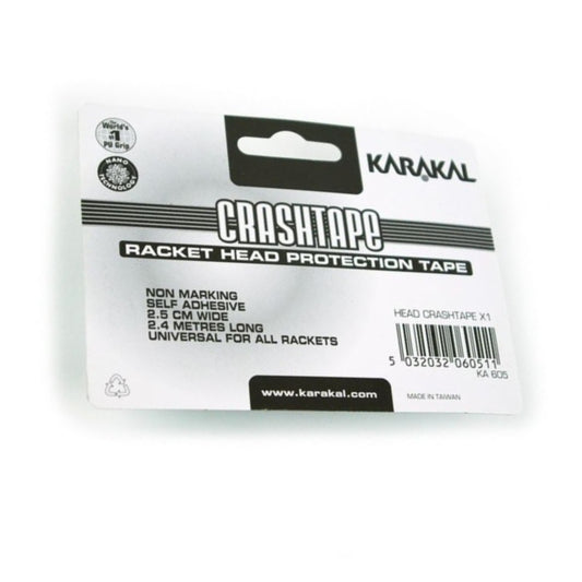 Karakal Crashtape racket head protection tape packaging on a white background
