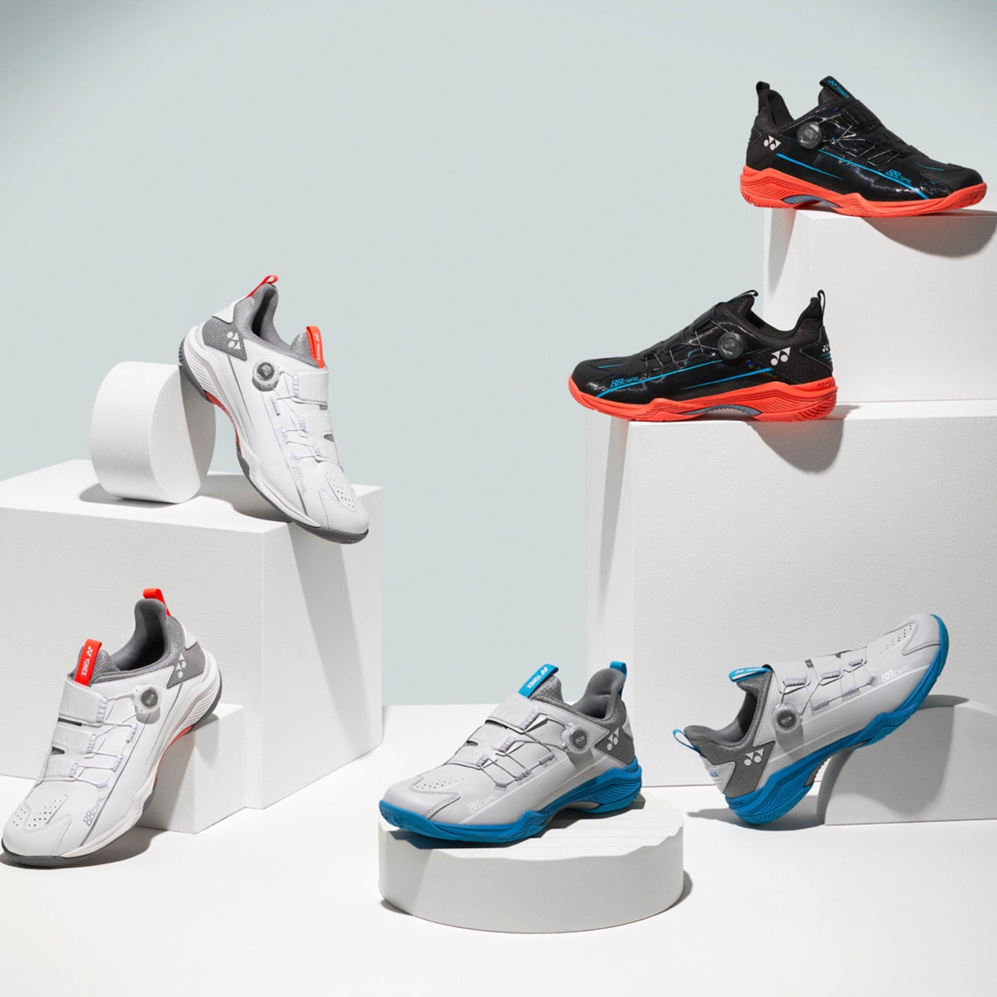 YONEX SHOE POWER CUSHION 88 DIAL WIDE UNI BLACK RED