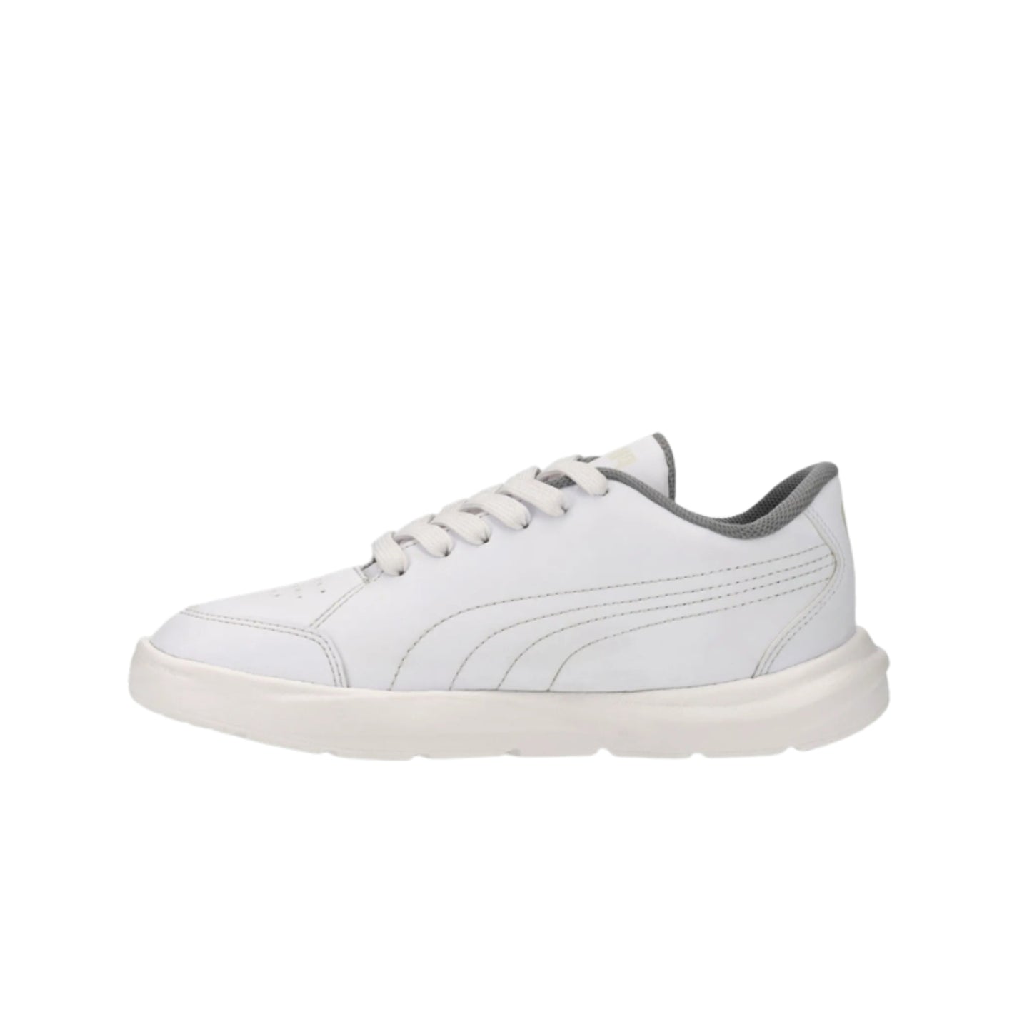 PUMA SHOE EVOLVE COURT KID WHITE (SS25)