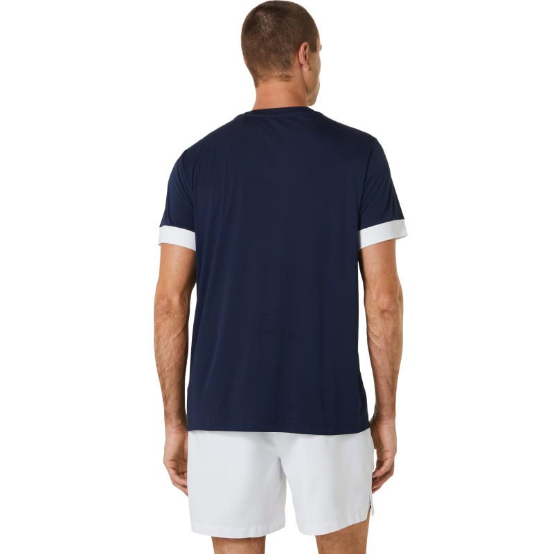 ASICS SHIRT TEE COURT SS MN MIDNIGHT/WHT (AW23) (TBD)