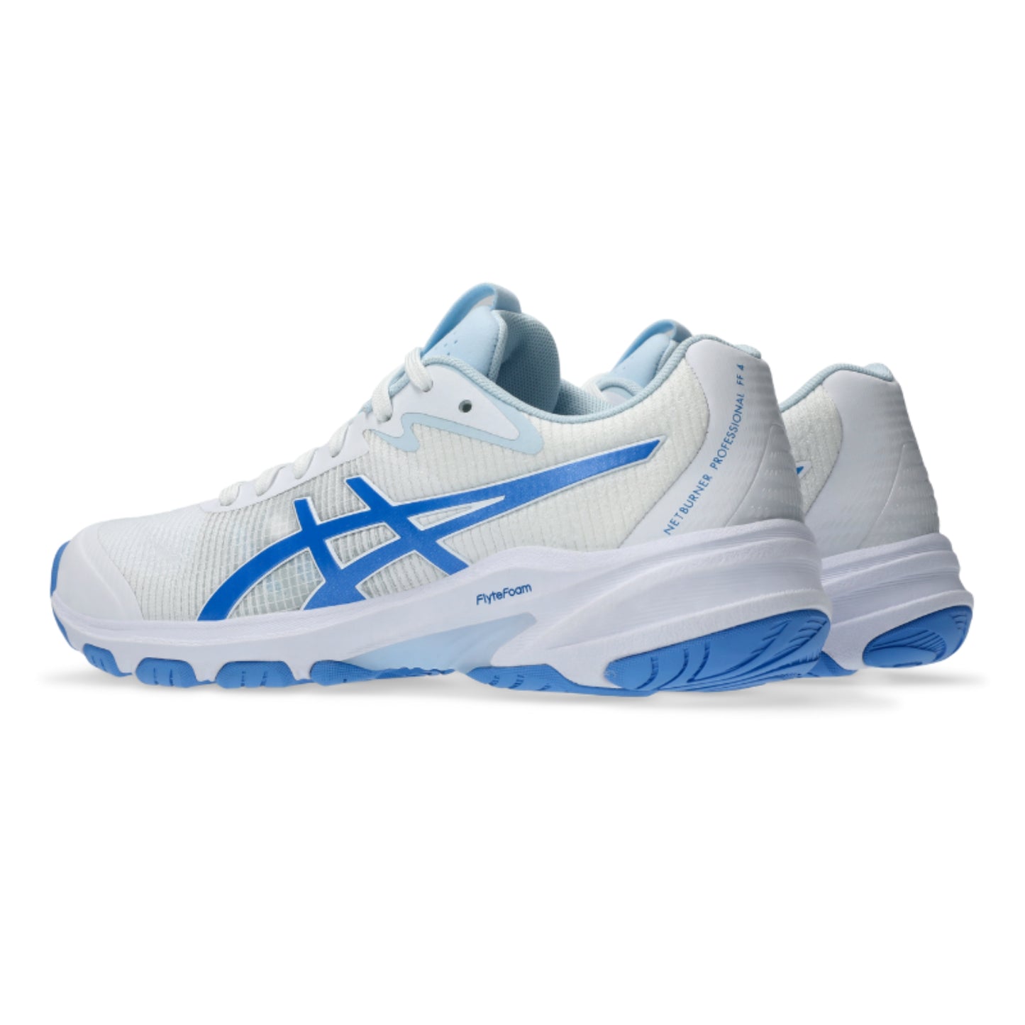 ASICS SHOE G-NETBURNER PROFESSIONAL FF 4 WN WHITE/BLUE COAST (SS25)
