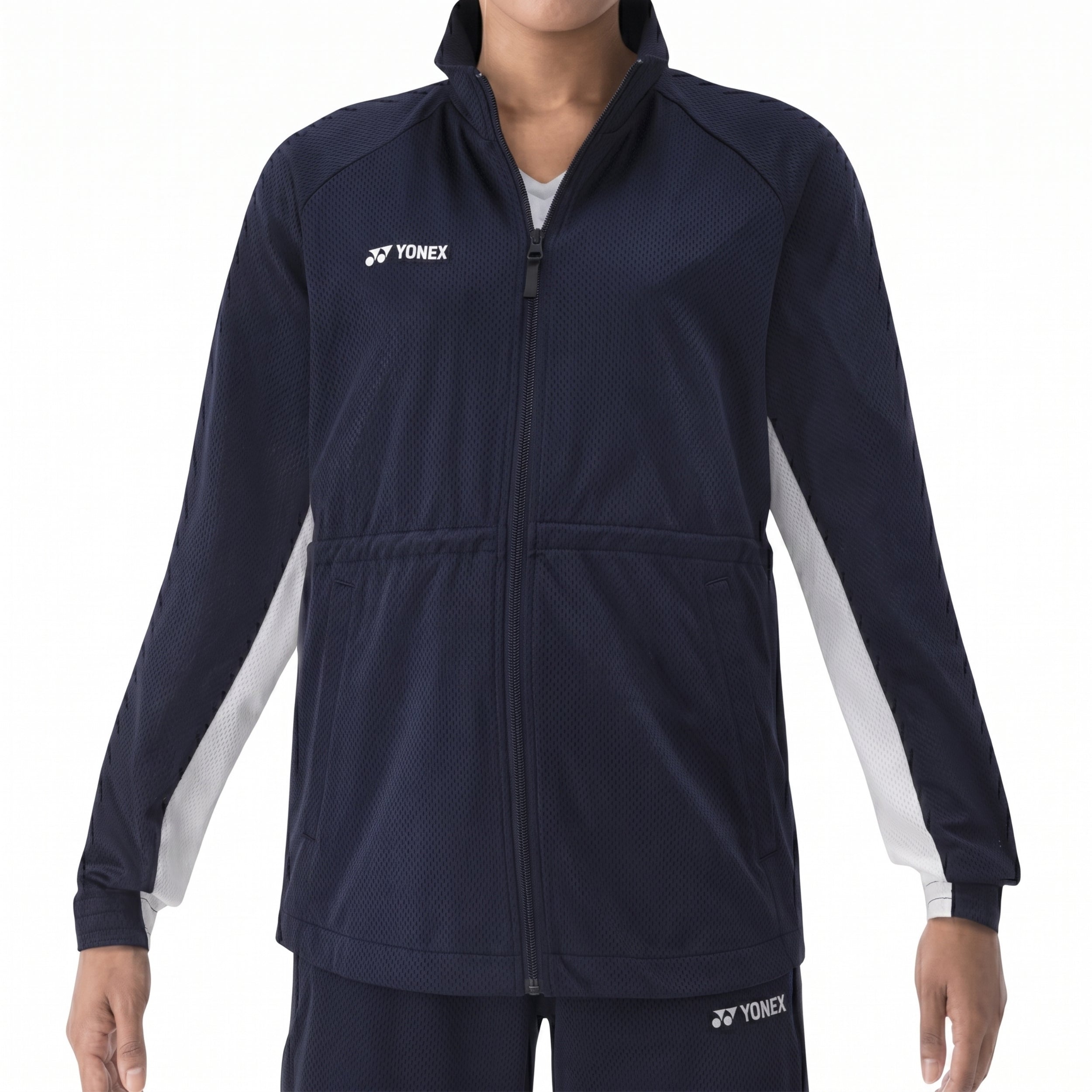 YONEX 青 フード付きウォームアップジャケット 今週まで YONEX JACKET WARM-UP 57074 WN NAVY BLUE – Baseline Racquets