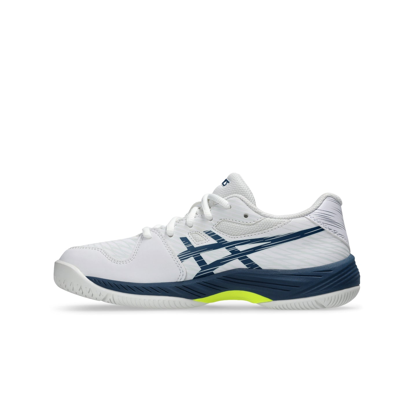 ASICS SHOE G-GAME 9 KID WHITE/MAKO BLUE (SS24)
