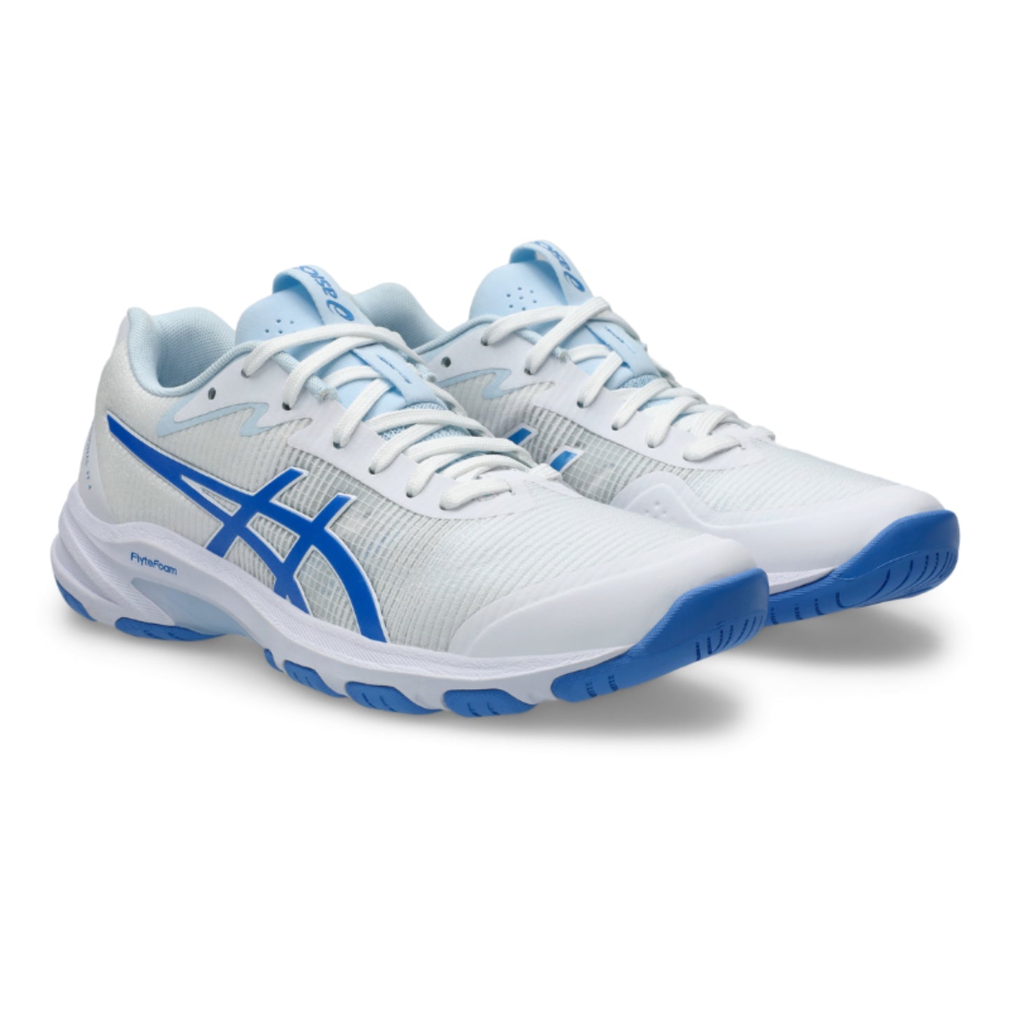 ASICS SHOE G-NETBURNER PROFESSIONAL FF 4 WN WHITE/BLUE COAST (SS25)