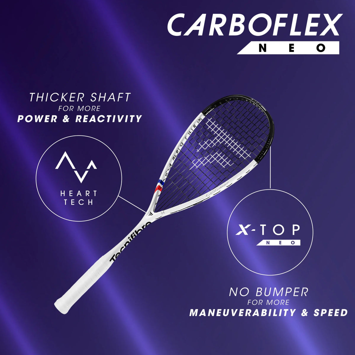 TECNIFIBRE RACKET SQ CARBOFLEX NEO V1 120