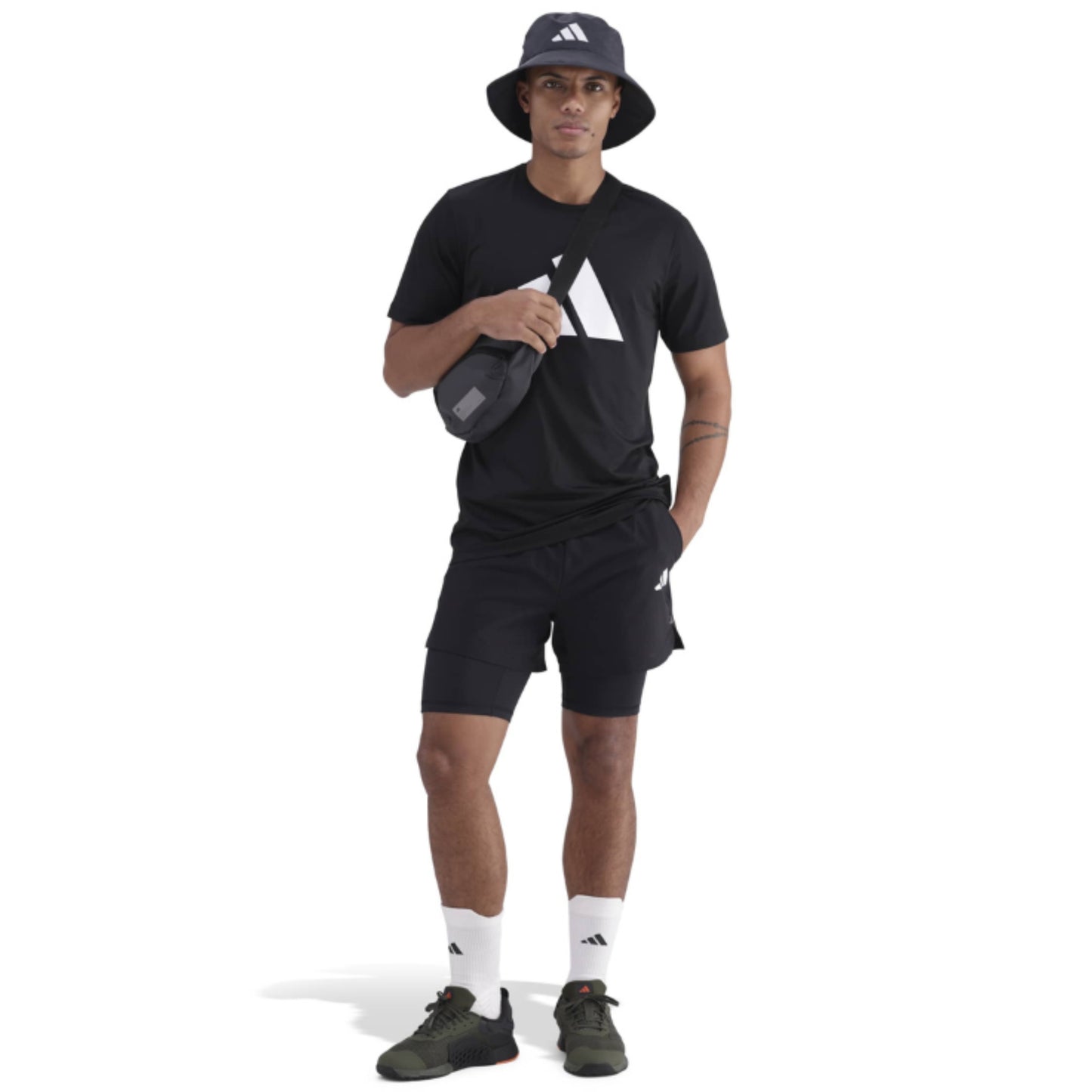 ADIDAS SHIRT TEE LOGO F25 MN BLACK (AW25)