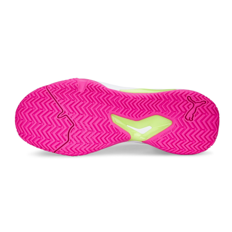 PUMA SHOE SOLARCOURT RCT WN WHITE/RAVISH/YELLOW (SS24)