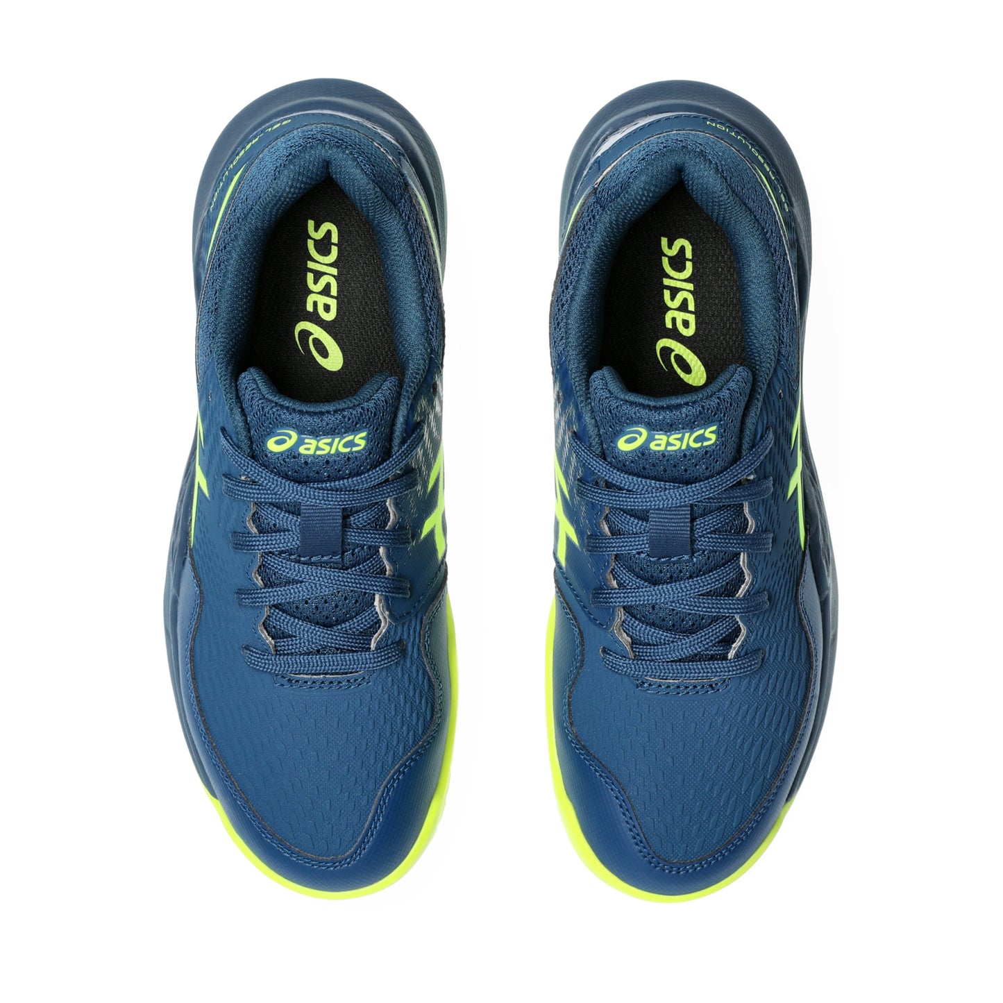 ASICS SHOE G-RESOLUTION 9 KID MAKO BLUE/YELLOW (AW24)