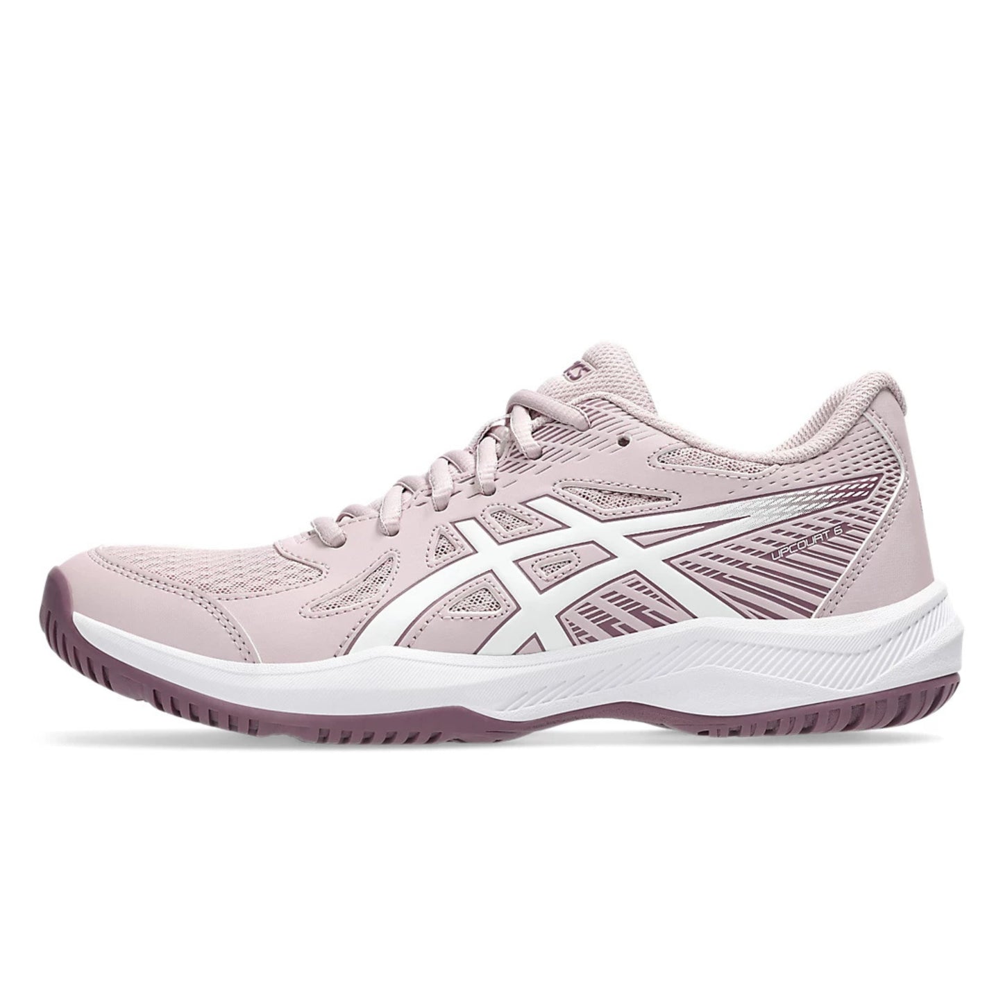 ASICS SHOE UPCOURT 6 WN ROSE/WHITE (AW24)