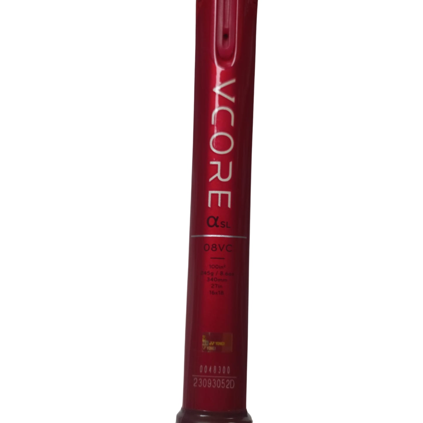 YONEX RACKET VCORE 08 ALPHA SL 100 245G 16X18 RUBY RED