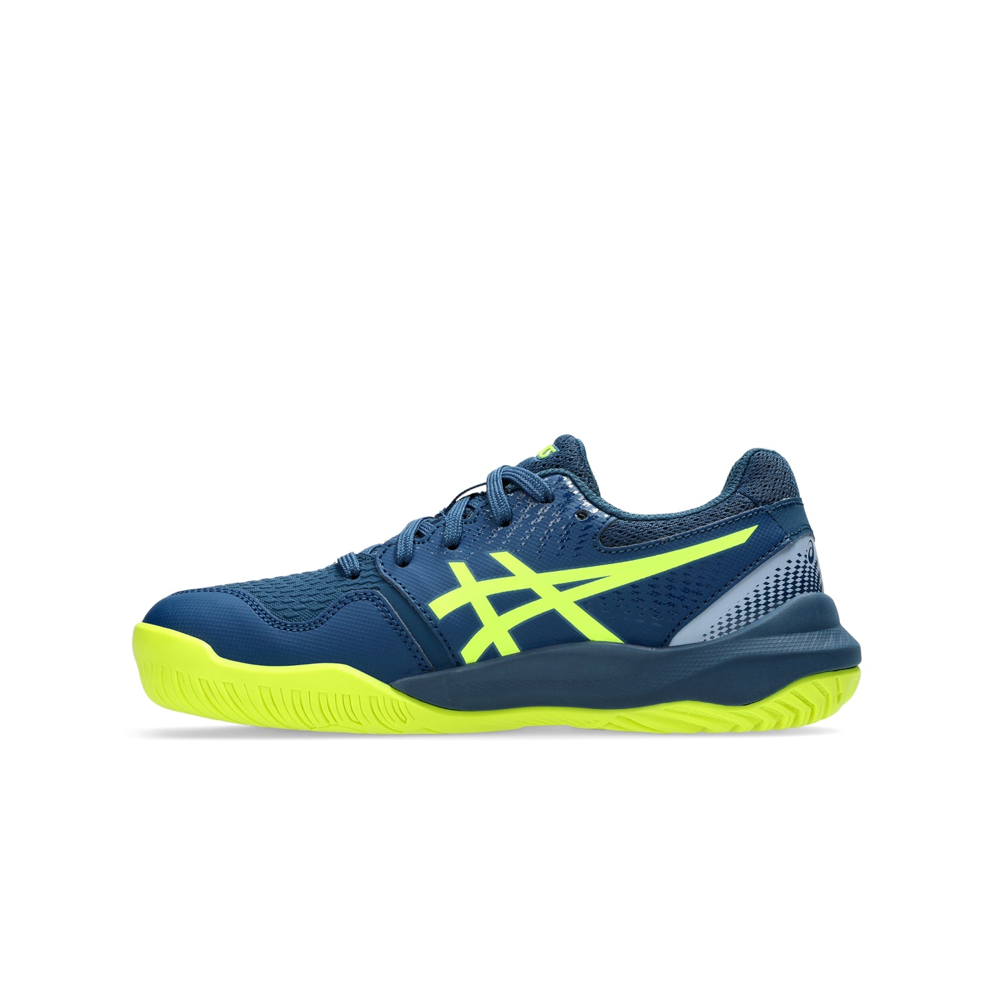 ASICS SHOE G-RESOLUTION 9 KID MAKO BLUE/YELLOW (AW24)