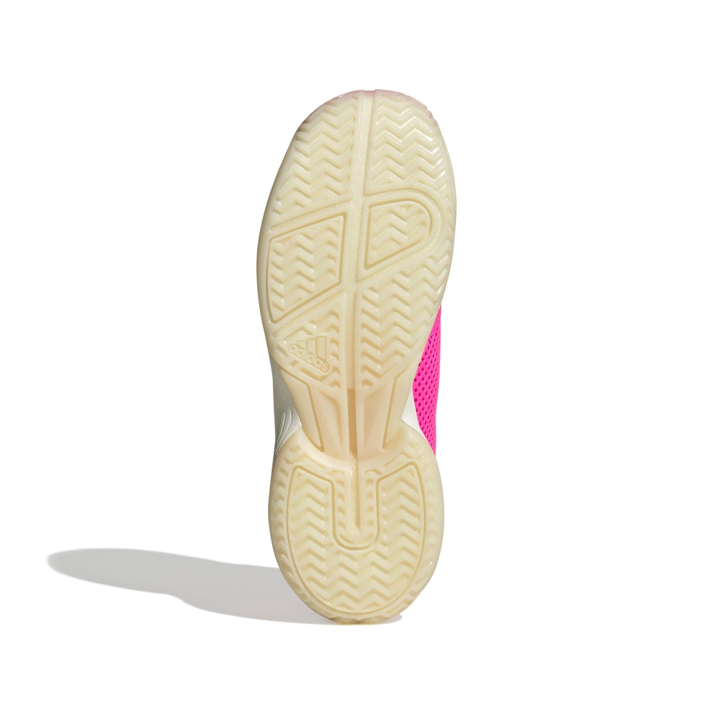 ADIDAS SHOE COURTFLASH KID LUCID PINK/SILVER METALLIC (AW25)