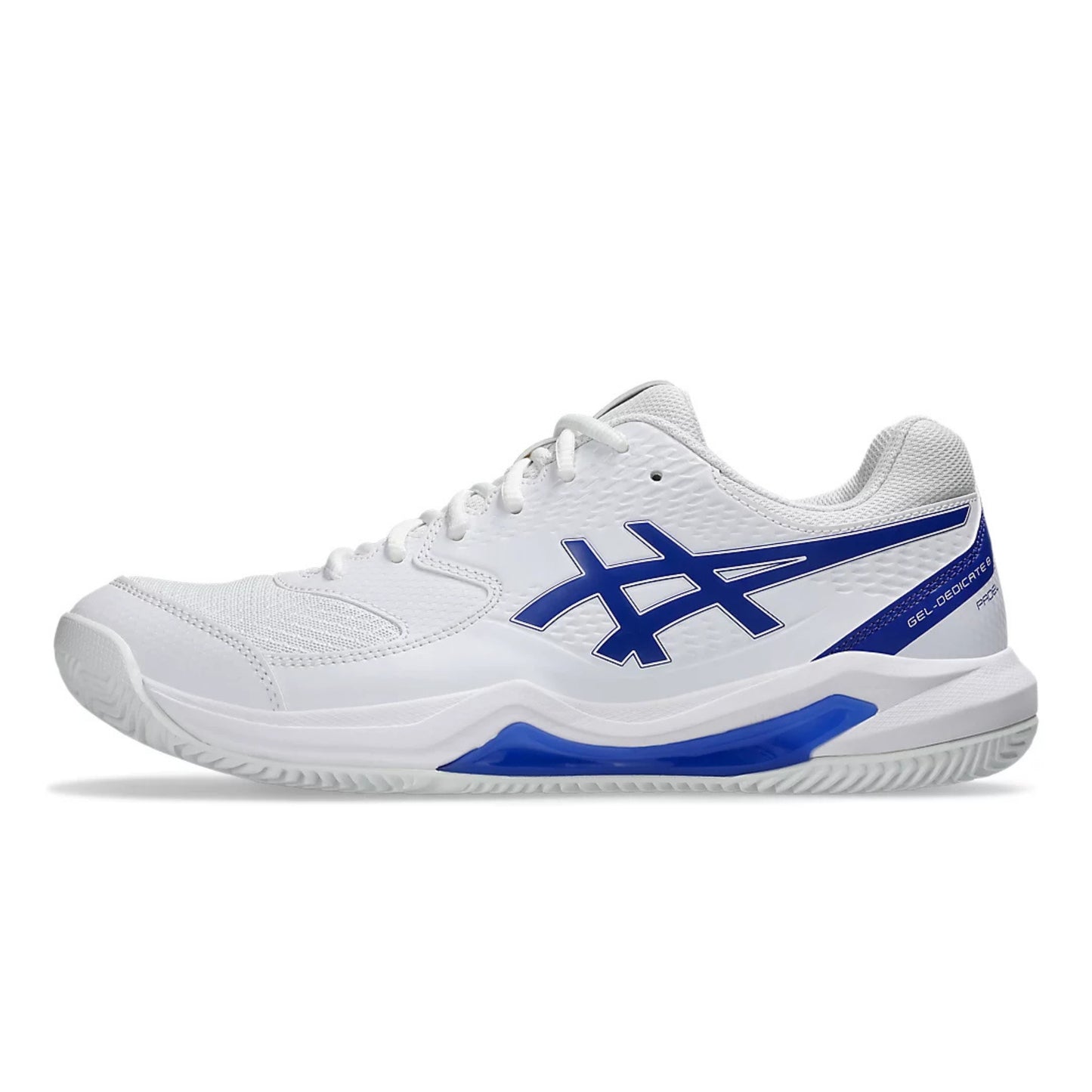 ASICS SHOE G-DEDICATE 8 PADEL MN WHITE/DARK COBALT (AW25)