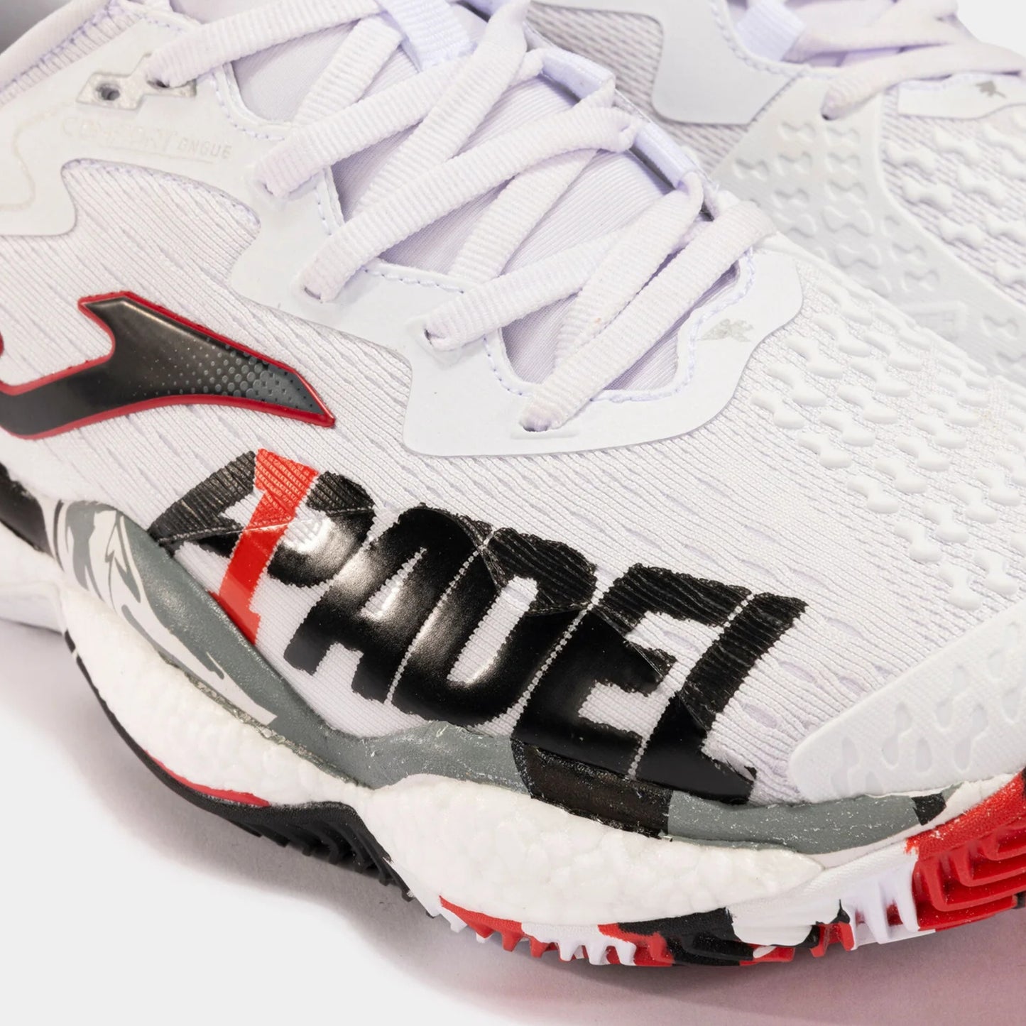 JOMA SHOE PADEL SMASH A1 MN WHITE/BLACK/RED (AW24)