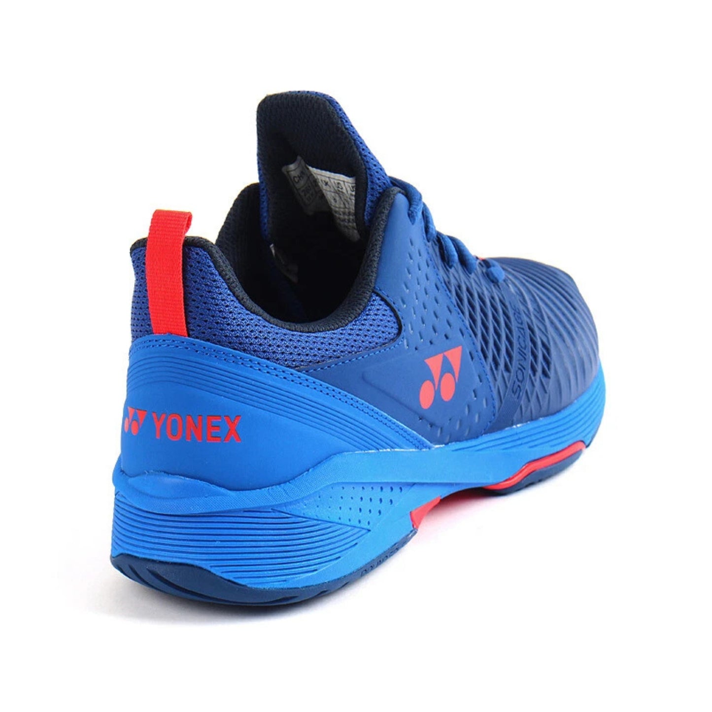 YONEX SHOE SONICAGE 3 CLAY MN NAVY/RED (AW23)