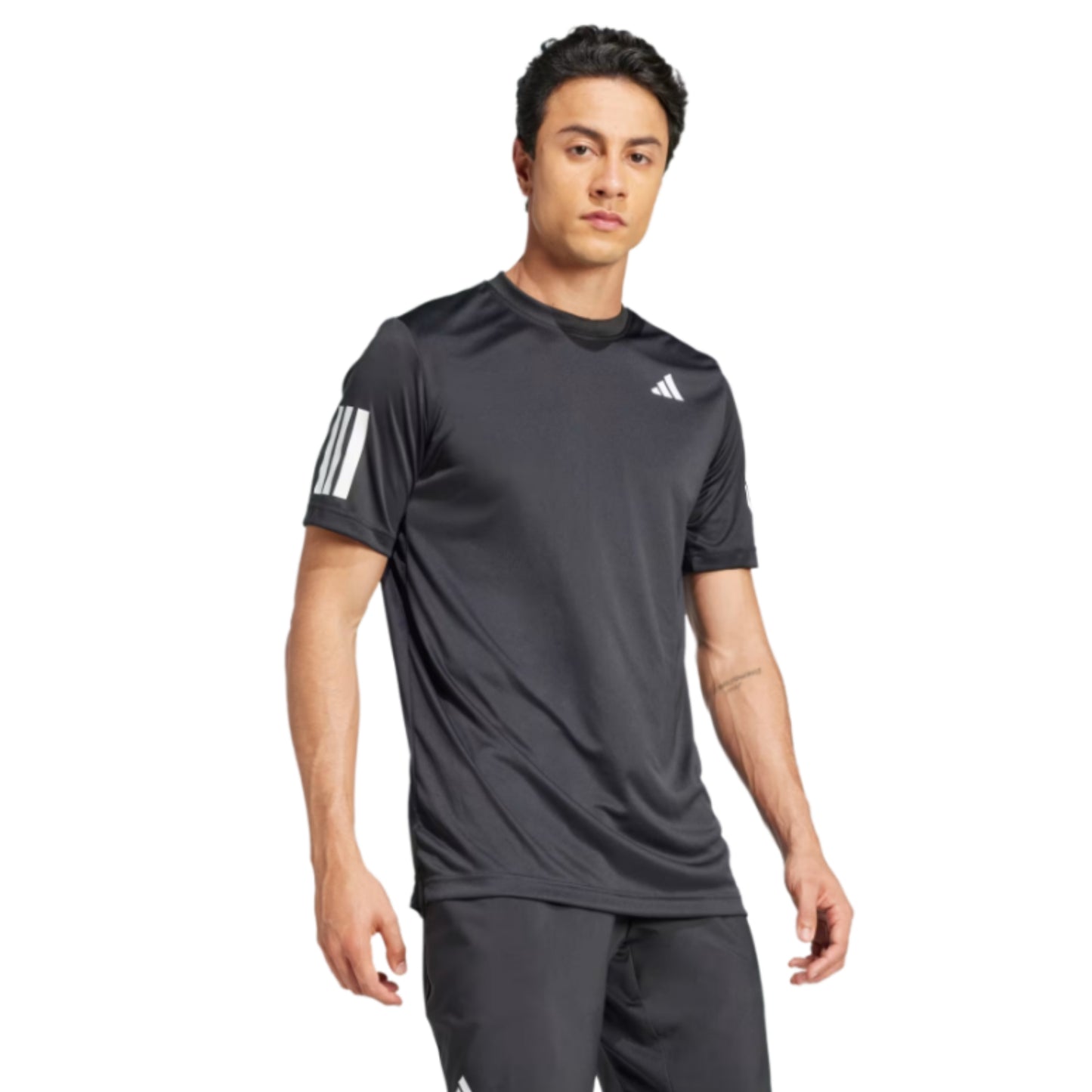 ADIDAS SHIRT TEE CLUB CLIMACOOL MN BLACK (SS25)