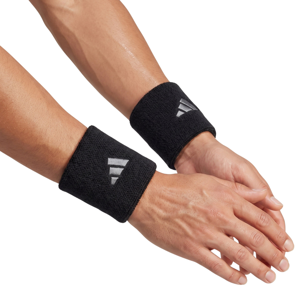 ADIDAS WRISTBAND TENNIS SMALL BLACK (2) (AW26)