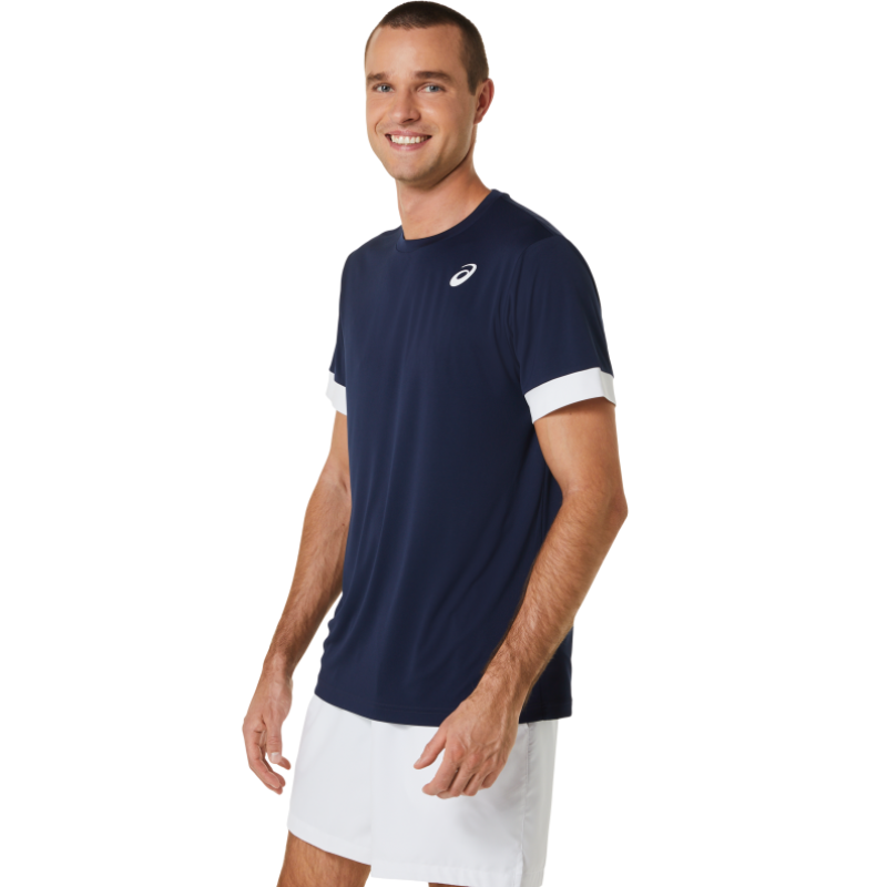 ASICS SHIRT TEE COURT SS MN MIDNIGHT/WHT (AW23) (TBD)