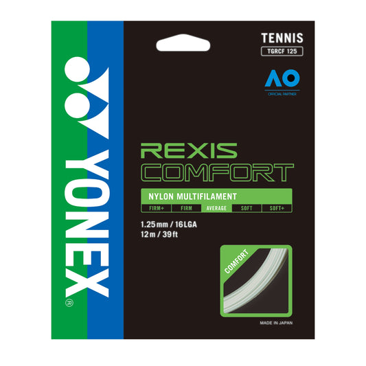 YONEX STRING REXIS COMFORT 1.25MM 16G WHT SET