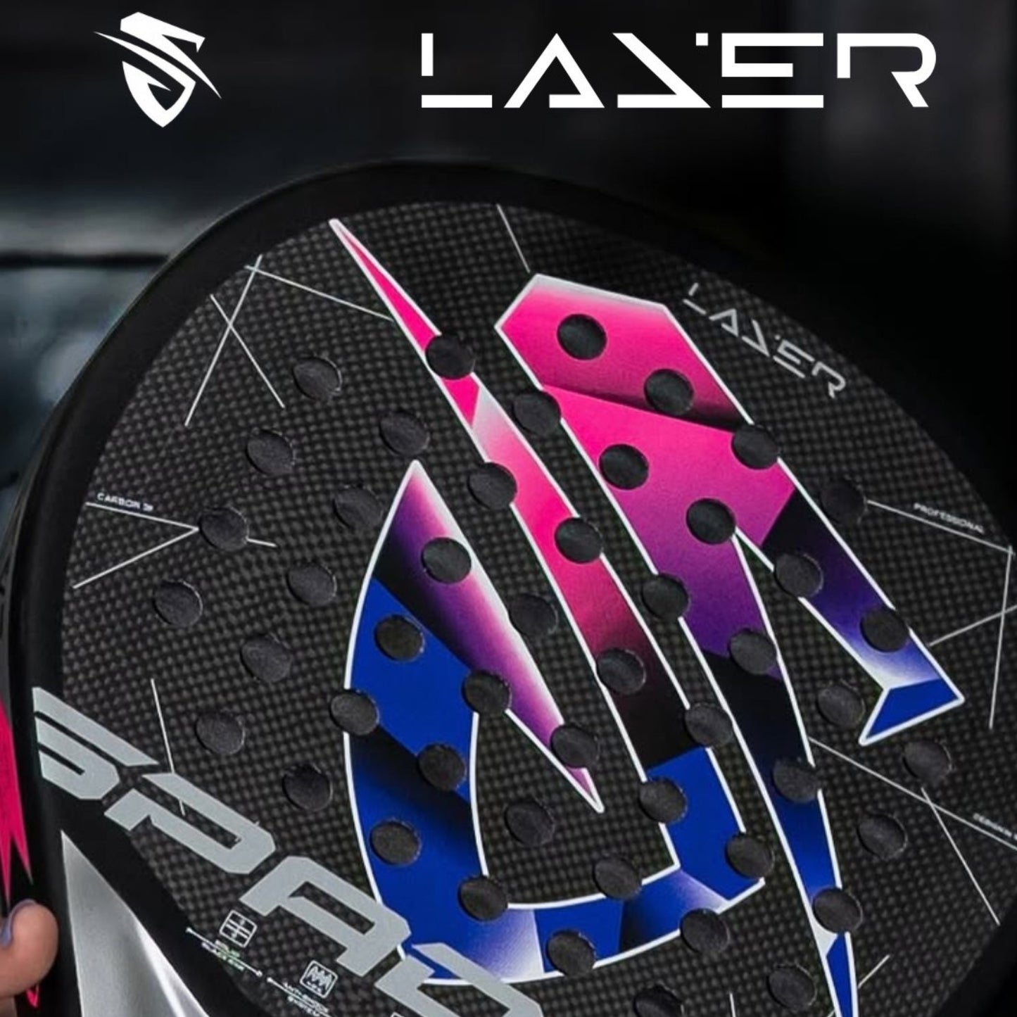SPADDA PADEL LASER 3K 360G