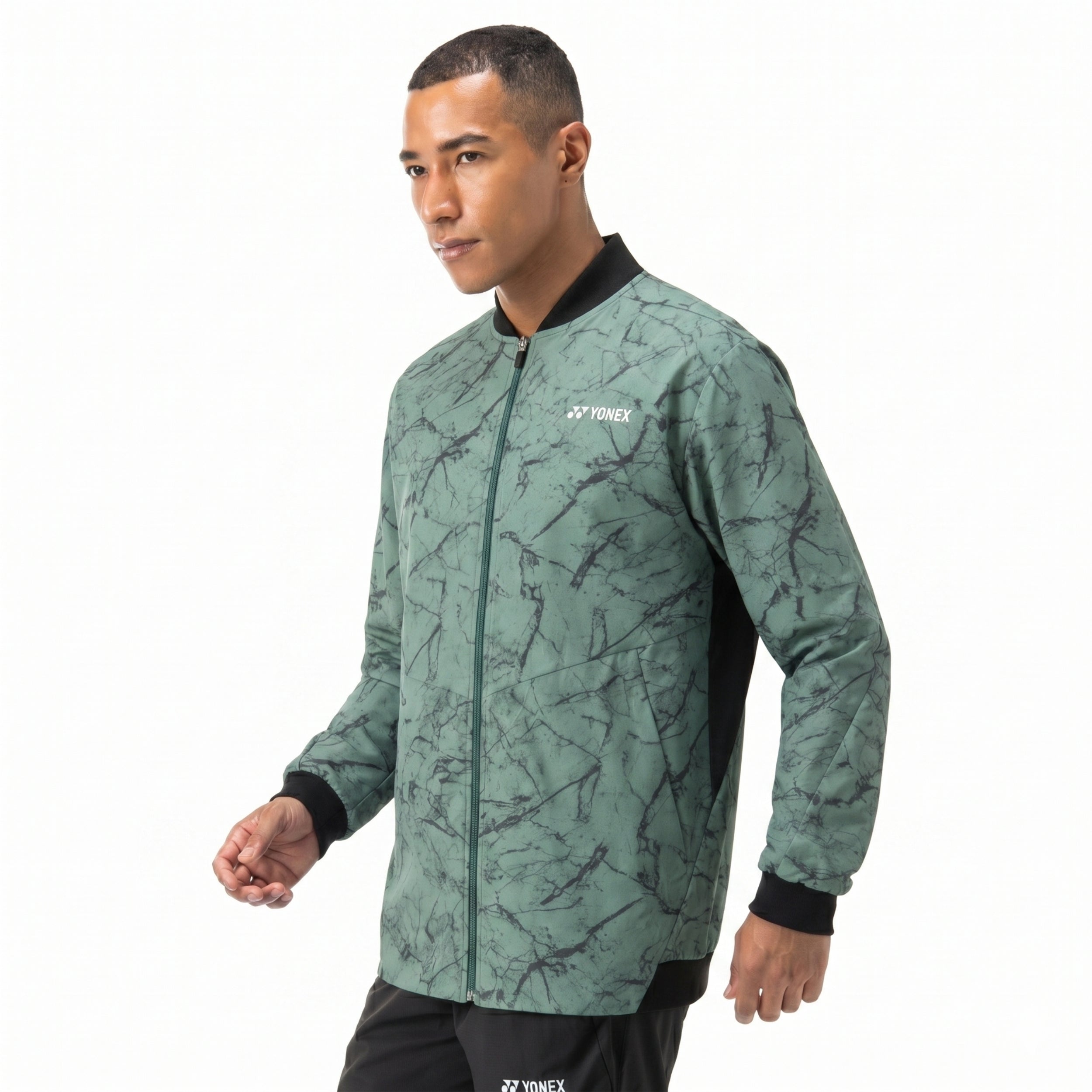 YONEX JACKET WARM-UP YM0041 MN OLIVE – Baseline Racquets