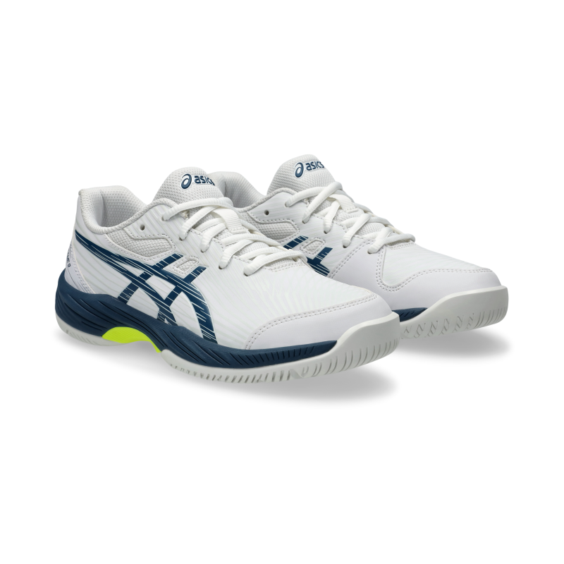 ASICS SHOE G-GAME 9 KID WHITE/MAKO BLUE (SS24)