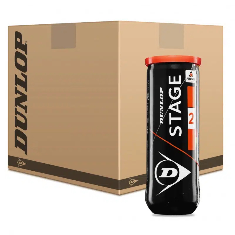 DUNLOP BALL TENNIS STAGE 2 ORANGE / BOX (72)