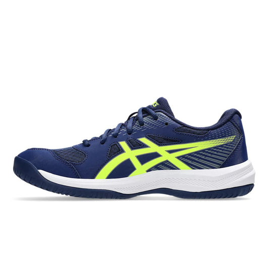 ASICS SHOE UPCOURT 6 MN BLUE/SAFETY YELLOW (AW24)