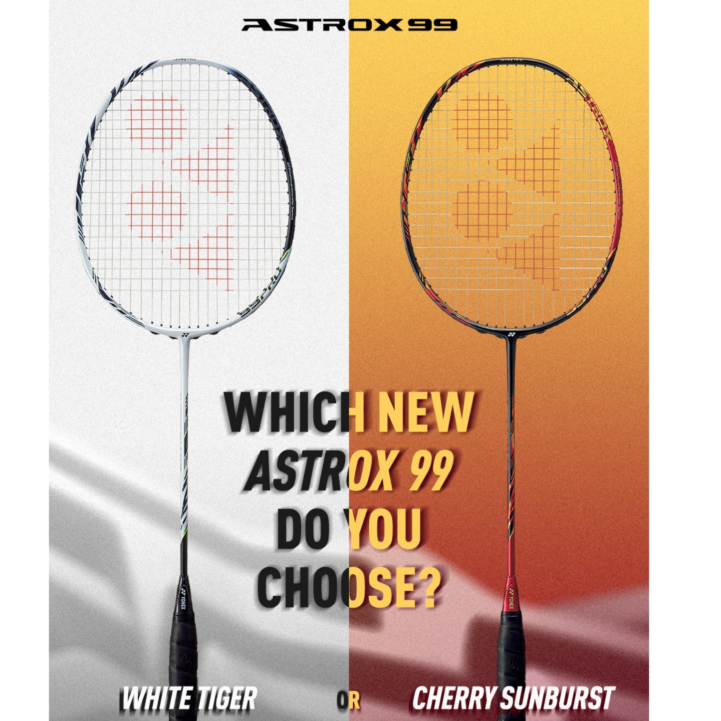 YONEX RACKET BMT ASTROX 99 GAME WHITE TIGER