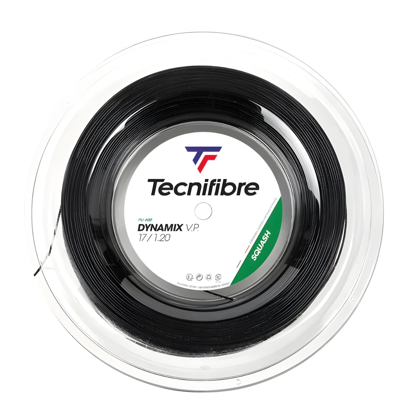 TECNIFIBRE STRING SQ DYNAMIX VP 1.20MM 17G BLK REEL