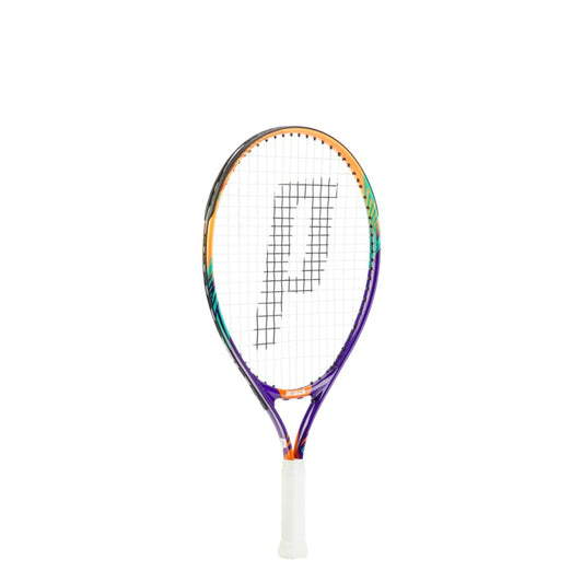 Prince racket colourful with white handle