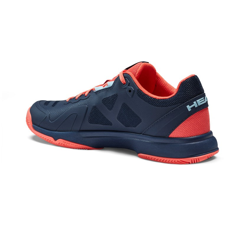 HEAD SHOE CLAY SPRINT TEAM 3.0 WN NAV/RED (TBD)
