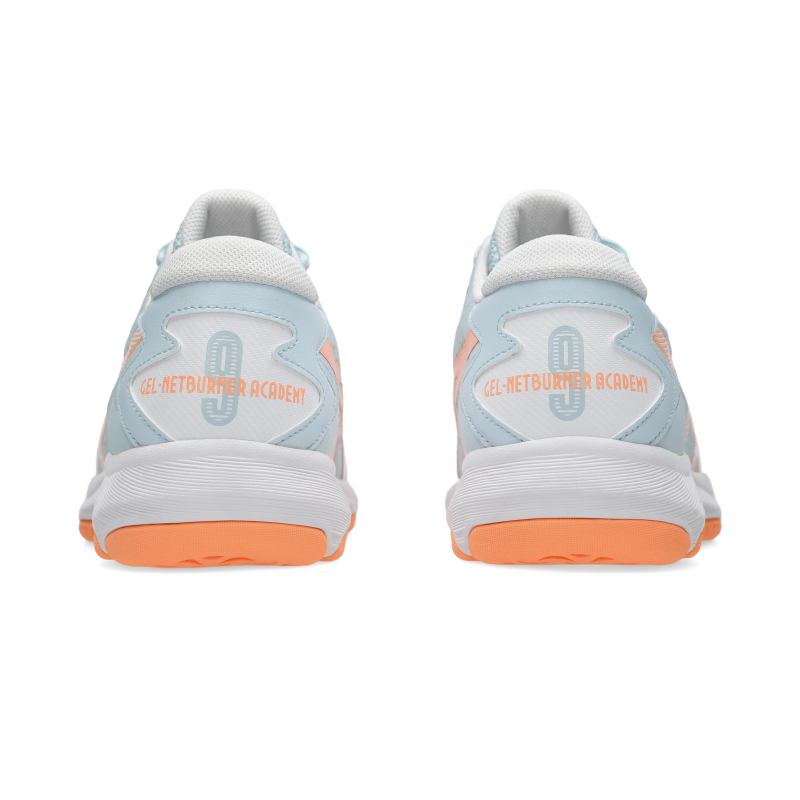 ASICS SHOE G-NETBURNER ACADEMY 9 WN CORAL/GREY (AW24)