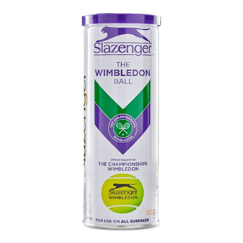 SLAZENGER BALL TENNIS WIMBLEDON S/L / CAN (3)