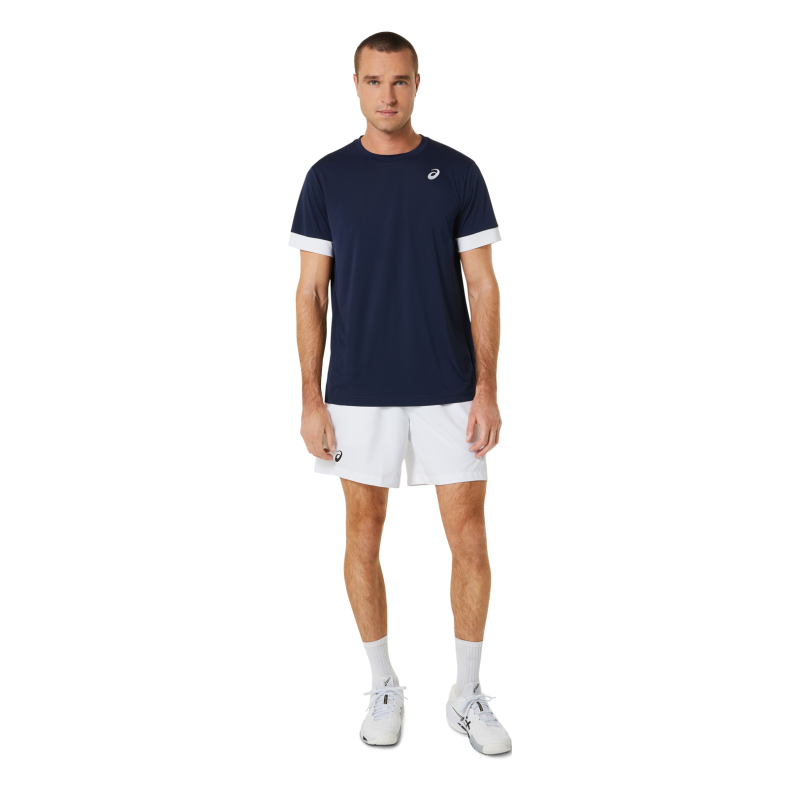 ASICS SHIRT TEE COURT SS MN MIDNIGHT/WHT (AW23) (TBD)